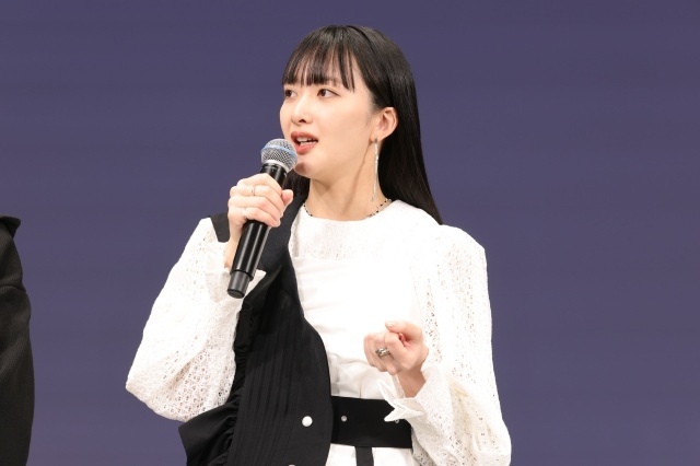 『パリに咲くエトワール』公開直前“春休み”特別試写会の公式レポートが到着！　當真あみさん、嵐莉菜さんが登壇｜緑黄色社会が主題歌「風に乗る」特別バージョンをサプライズ披露-5