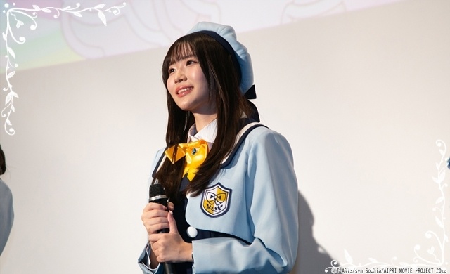 『映画ひみつのアイプリ　まんかいバズリウムライブ！』公開初日に舞台挨拶を実施！　藤寺美徳さん・平塚紗依さん・超ときめき♡宣伝部が登壇-3
