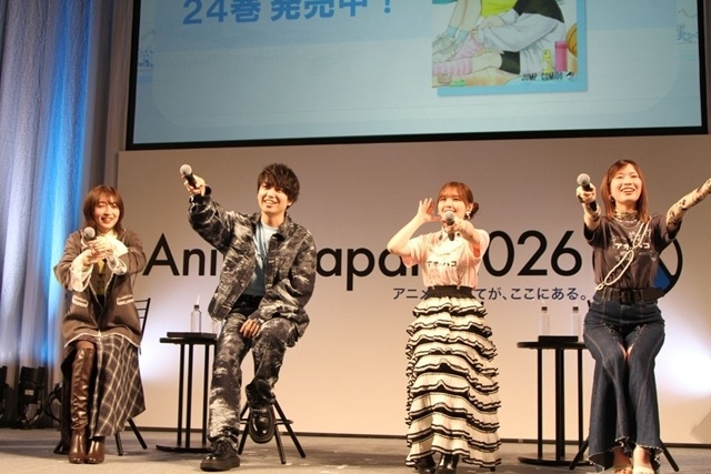 千葉翔也さん・上田麗奈さん・鬼頭明里さん・青山吉能さん登壇！最新情報も発表された『アオのハコ』Season2スペシャルステージ公式レポートが到着【AJ2026】-1