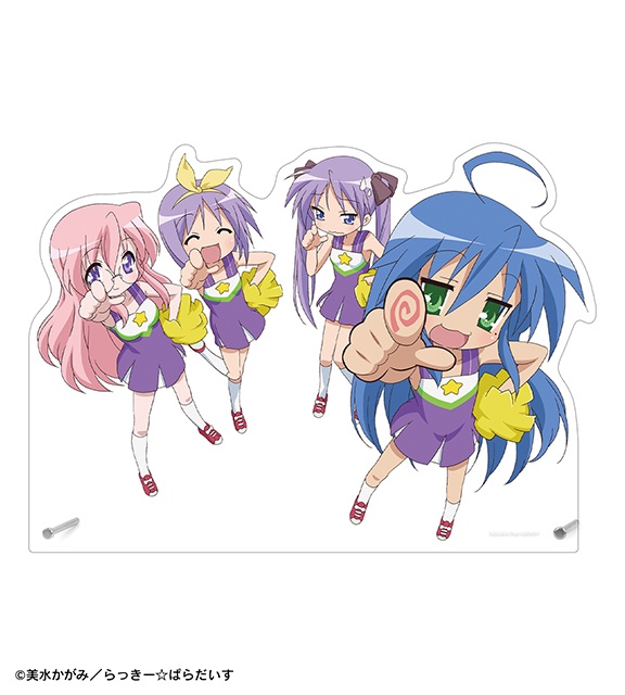 「TVアニメ『らき☆すた』オンラインくじ vol.2」が、アニメイト通販に登場！　特大ダイカットアクリルパネルやA6アクリルパネルなどが当たる!!-2