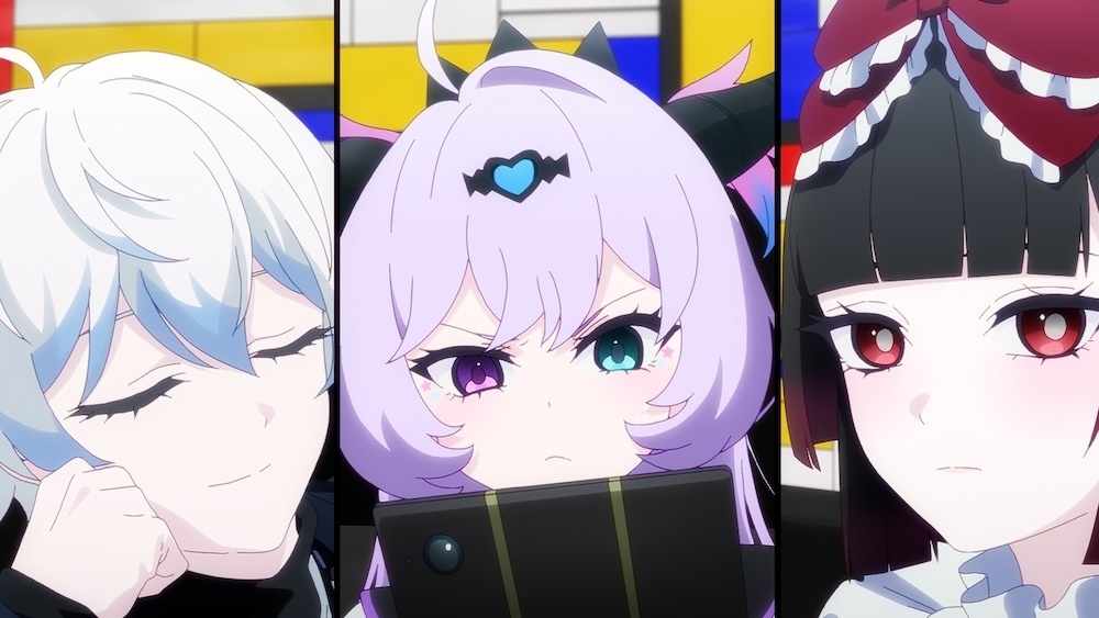 「100人いたら100通りの人生があると教えてくれるアニメだと思います」──TVアニメ『NEEDY GIRL OVERDOSE』パープル・ロリポップ役：川口莉奈さん×獄薔薇美血華役：椎名桜月さん×禰󠄀智禍さま役：星希成奏さん「カラマーゾフ」インタビュー-2