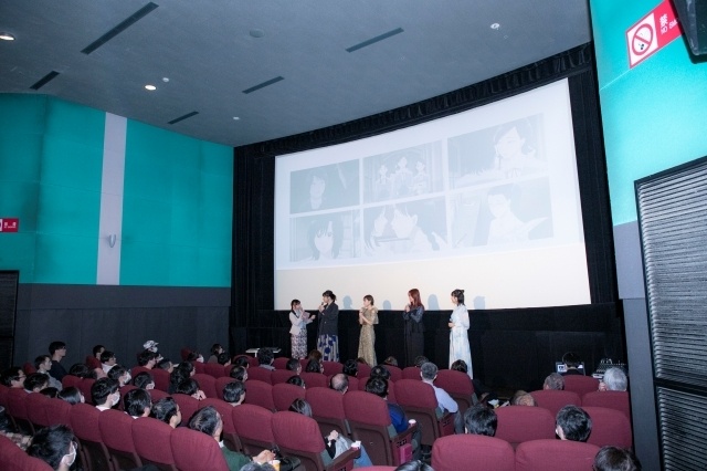 アニメ『淡島百景』中林新夏さん、大地葉さん、茅野愛衣さん、恒松あゆみさんが作品の魅力を語る！ 先行上映イベント速報オフィシャルレポート-7