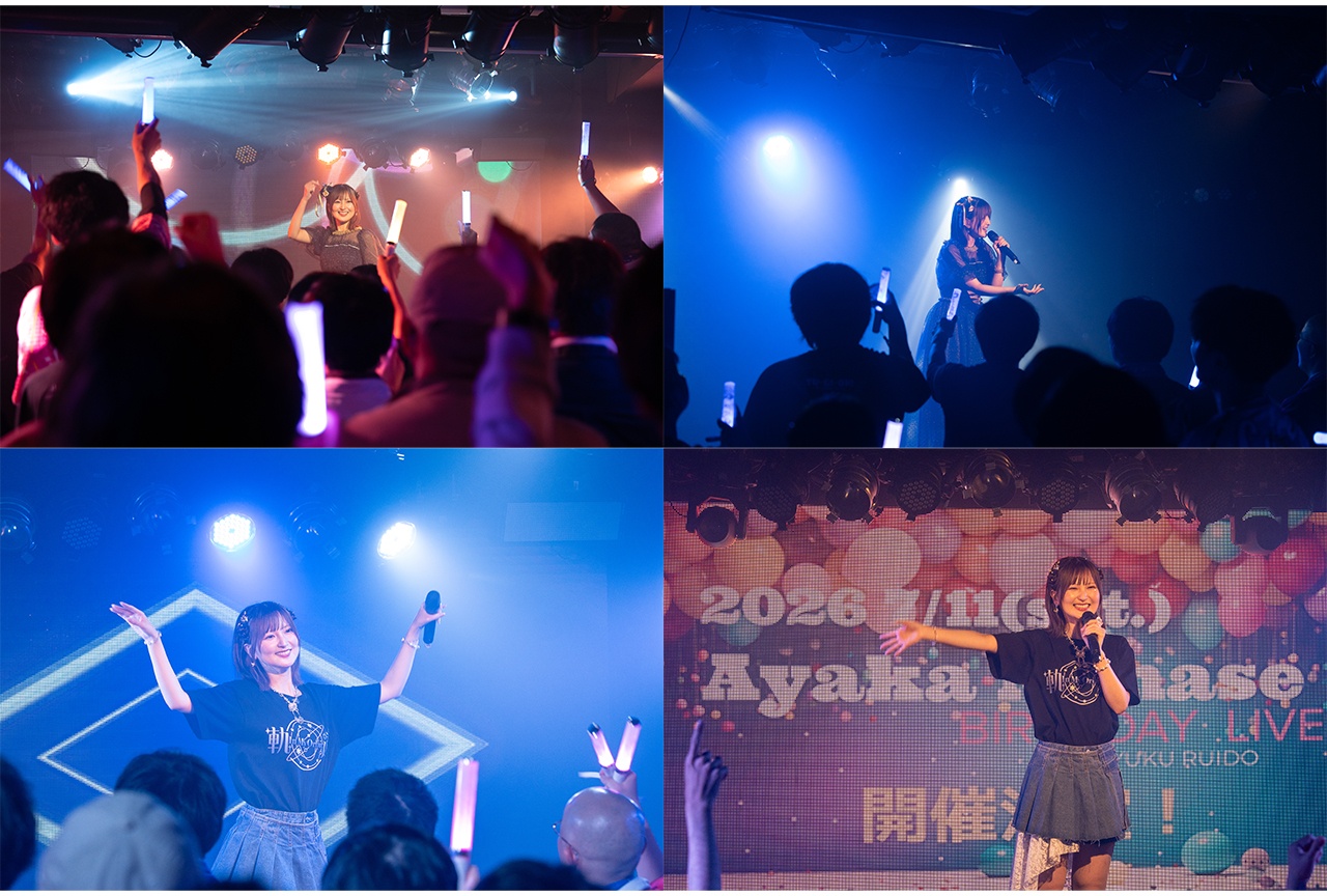 七瀬彩夏 初ワンマンLIVE「軌道 – In My Orbit -」で描き出したこれまでとここから