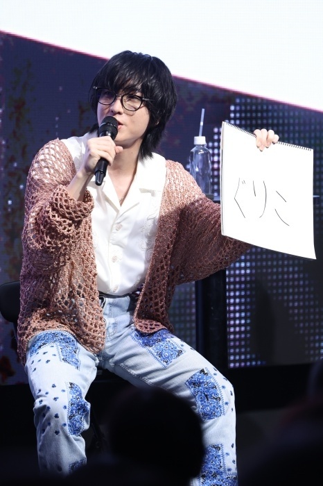 アニメ『あかね噺』アニプレックスブースステージに永瀬アンナさん、島﨑信長さん、小林千晃さん、阿座上洋平さん、山下誠一郎さんが登壇！　スケッチブックトークで作品の魅力を伝える【AJ2026】-7