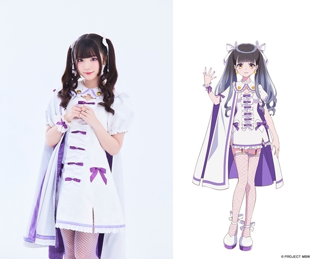 ▲咲川ひなの（新里アズ役）