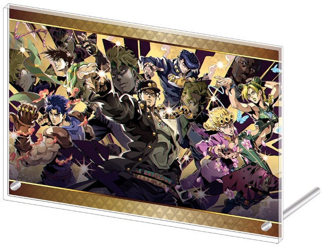 アプリゲーム『ジョジョの奇妙な冒険 オラオラオーバードライブ』のゲーム内イラスト使用グッズが、アニメイトで発売！　さらに、フェアも開催!!-2