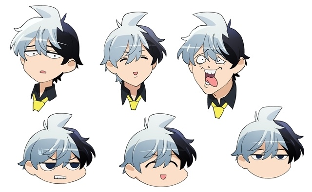 『超巡！超条先輩』超条巡＆一本木直のキャラクター設定画解禁！-3