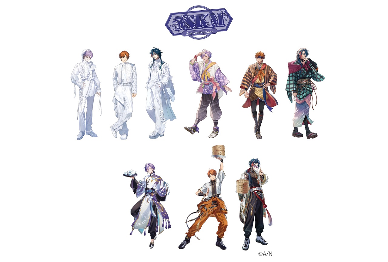 「にじさんじ」3SKM2周年フェアが3/14からアニメイトで開催