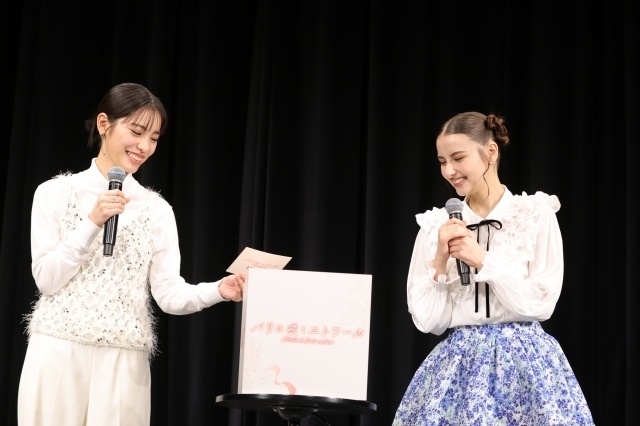 『パリに咲くエトワール』公開直前“春休み”特別試写会の公式レポートが到着！　當真あみさん、嵐莉菜さんが登壇｜緑黄色社会が主題歌「風に乗る」特別バージョンをサプライズ披露-3