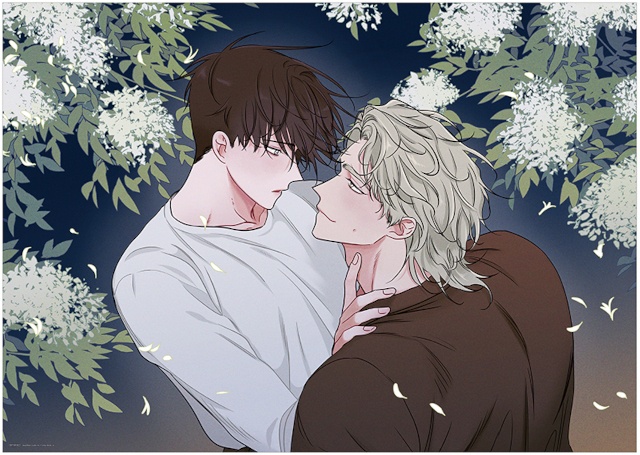 韓国発のBL漫画『水辺の夜』のコミックス1巻が発売！　アニメイトでは特典「ホログラムイラストカード」が付くほか、抽選キャンペーンの開催も!!-3