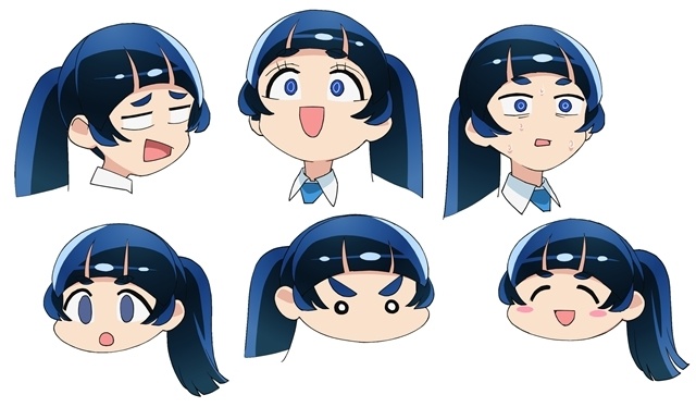 『超巡！超条先輩』超条巡＆一本木直のキャラクター設定画解禁！-6