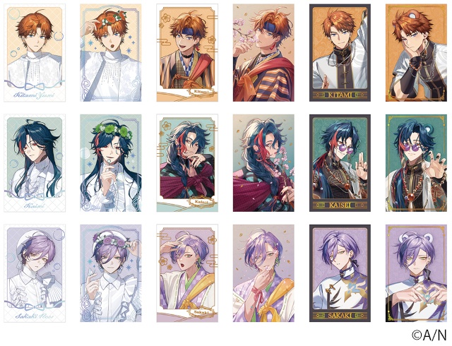 「にじさんじ」所属VTuberユニット・3SKMの2周年記念フェアがアニメイトで開催！　撮りおろしグッズ販売や、オンリーショップ、グラッテコラボも!!-3