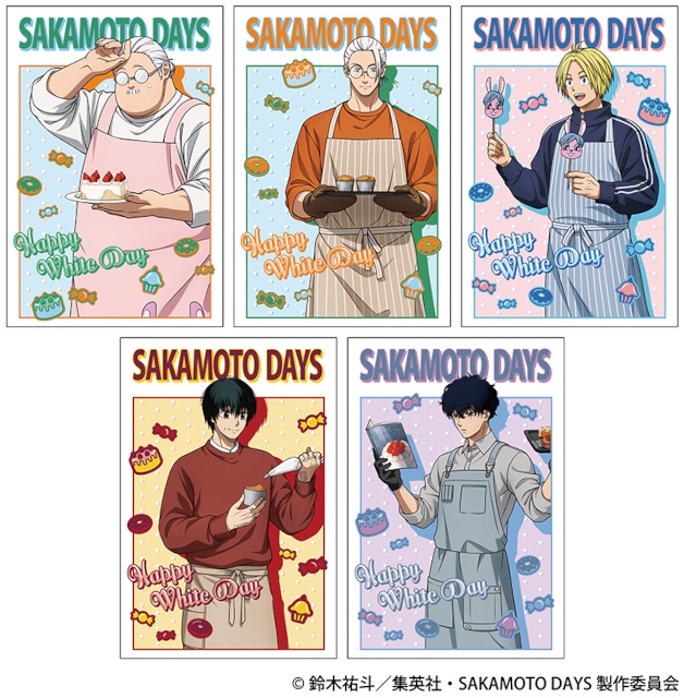 TVアニメ『SAKAMOTO DAYS』より、描き下ろしイラストを使用した新商品が発売！　アニメイトでは、特典「ポストカード」がもらえるフェアの開催も!!-7