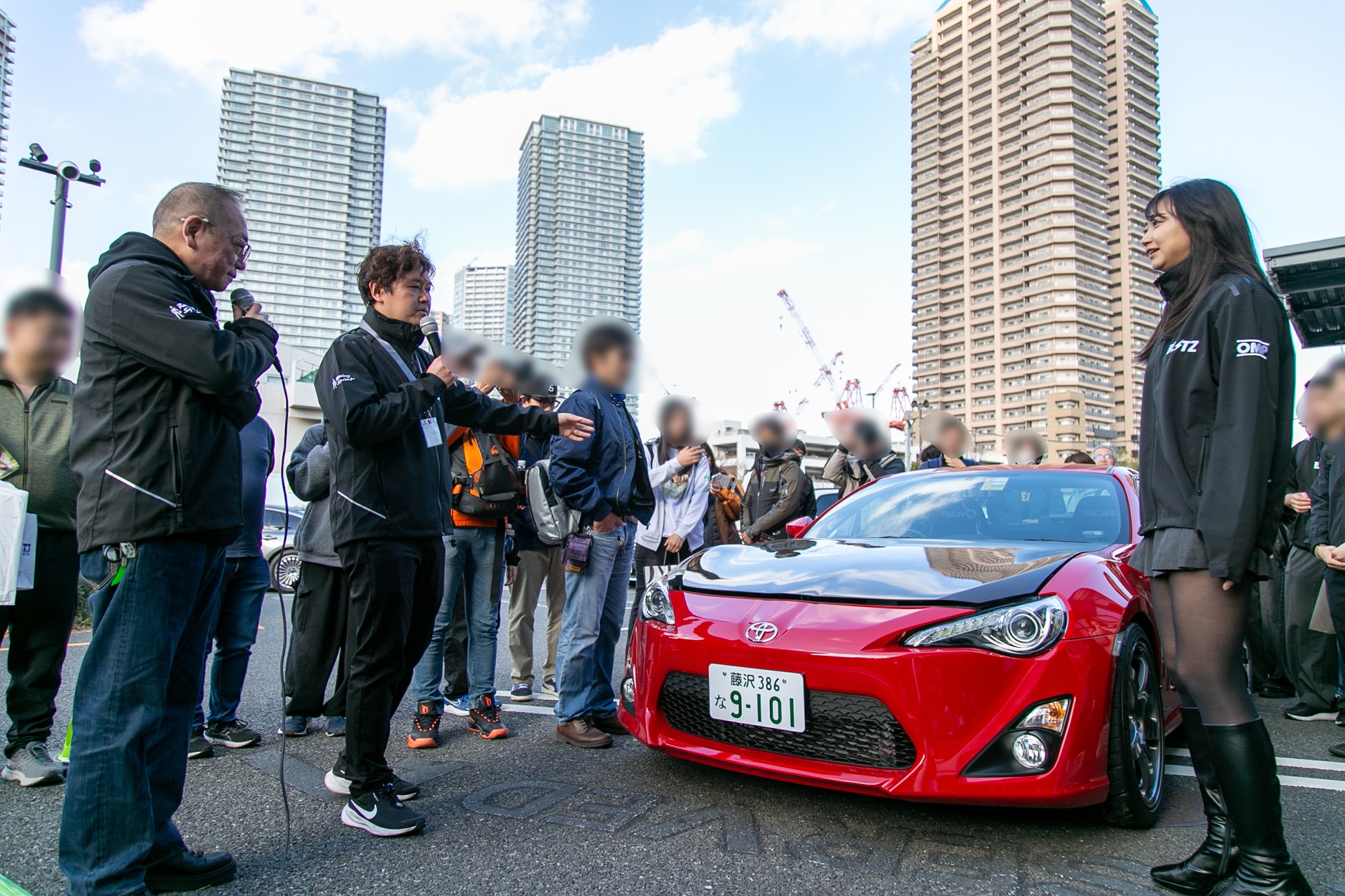 三間音響監督の音や車へのこだわりや、実際に制作された86レプリカの展示など1日中『MFゴースト』尽くし。TVアニメ『MFゴースト』第4戦開幕&エマ・グリーン登場記念！ガレージトークをレポート-11