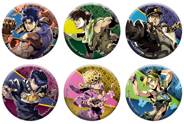 アプリゲーム『ジョジョの奇妙な冒険 オラオラオーバードライブ』のゲーム内イラスト使用グッズが、アニメイトで発売！　さらに、フェアも開催!!-1