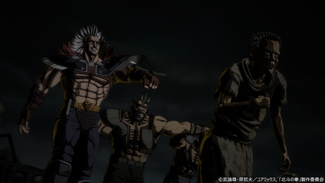 アニメ『北斗の拳 -FIST OF THE NORTH STAR-』ノンクレジットOP映像、第1話＆第2話の場面カット公開──[Alexandros]からコメント映像も到着!!【AJ2026】-15