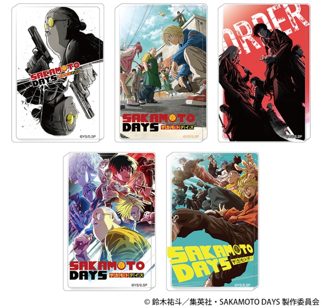 TVアニメ『SAKAMOTO DAYS』より、描き下ろしイラストを使用した新商品が発売！　アニメイトでは、特典「ポストカード」がもらえるフェアの開催も!!-3