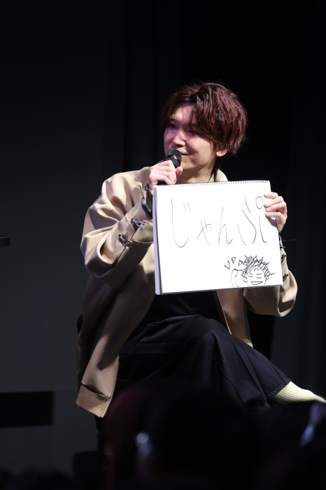 アニメ『あかね噺』アニプレックスブースステージに永瀬アンナさん、島﨑信長さん、小林千晃さん、阿座上洋平さん、山下誠一郎さんが登壇！　スケッチブックトークで作品の魅力を伝える【AJ2026】-4