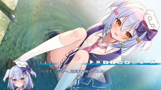 VTuberの犬山たまきさんが主役の新作ノベルゲーム『わんたま☆らいふ　～犬山たまきの修学旅行サバイバル～』が発表！　神楽めあさんと漫画家の佃煮のりおさんが本人役で登場　-4