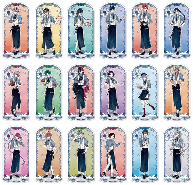 執事たちがカフェ店員に！　『悪魔執事と黒い猫』の新規撮り下ろしビジュアルを使用した新商品が発売!!　アニメイトでは特典がもらえるフェアの実施も♪-2