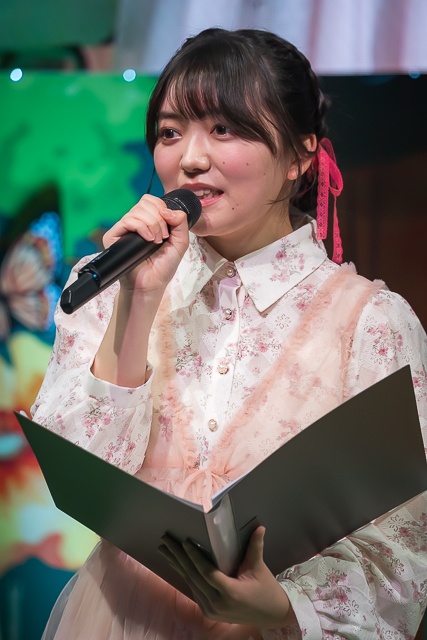 舞台は2045年、歌が禁じられた世界──相葉芹亜役・藤寺美徳さん、クレオパトラ役・日高里菜さん、雪庭役・日野聡さんが登壇！　アニメ『ゴーストコンサート : missing Songs』スペシャルステージレポート【AJ2026】-1