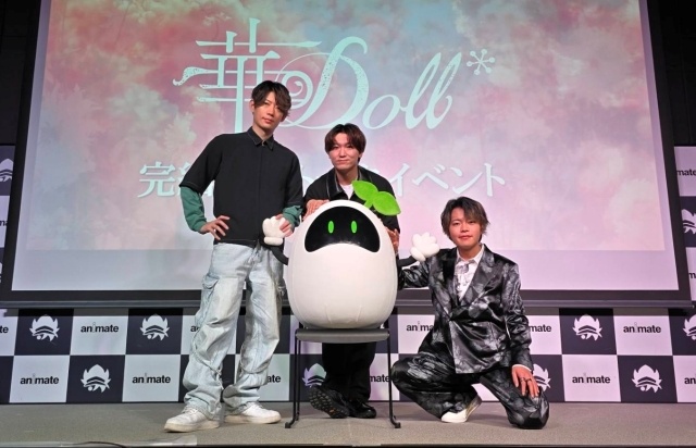 “ラストアルバム後”を描いたスペシャル朗読劇も披露！「Anthos*」結城眞紘役・山下誠一郎さん、影河凌駕役・濱野大輝さん、八代刹那役・堀江 瞬さん登壇『華Doll*』完結記念トークイベント第1部 速報レポート-1