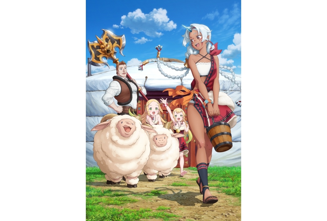 『領⺠0⼈スタートの辺境領主様』坂泰⽃、伊藤美来、⽩⽯晴⾹、福⼭潤ら出演