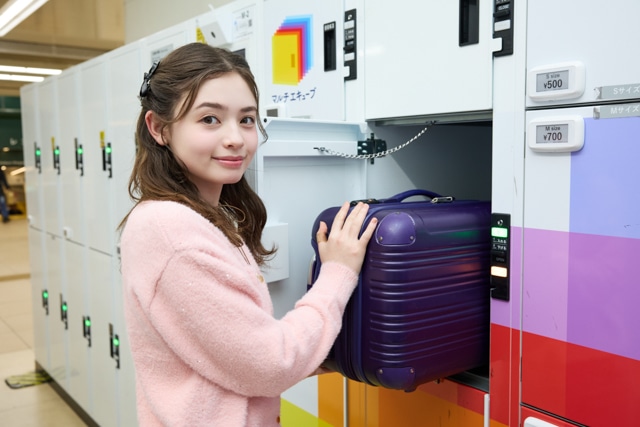 ライブやイベント、遠征などに最適！　Rainy。さんが荷物の”預入”だけでなく、預けた荷物の”発送”もできる「マルチエキューブ」を体験！【レポート】-8