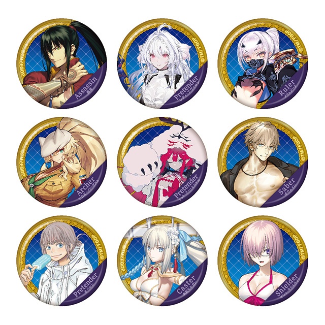 『Fate/Grand Order』サーヴァントホログラム缶バッジ第2弾のガチャメイトが再販！　全18種の中からハズレなしで必ずいずれかが当たる!!-3