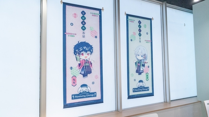 『アイドリッシュセブン』×アニメイトカフェ池袋2号店フォトレポート｜第3弾のテーマは「りばぁれ茶屋」！　和装の百と千が春らしさ満点のメニューをプロデュース-1