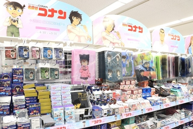 フェア「名探偵コナン 2026 SPRINGフェア」が開催中！　コミックス『ブルーロック(38)』が発売！　ほか［今日のアニメイト池袋本店］-1