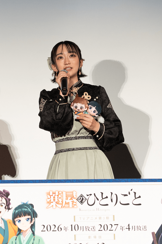 劇場版は「異世界に飛ばないけどすごいことに」『薬屋のひとりごと』第2期 振り返り劇場上映会に悠木 碧さん、大塚剛央さん、瀬戸麻沙美さんが登壇！-3