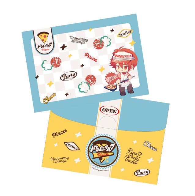 『アイドリッシュセブン』コラボカフェ第4弾「Pizza Party Trailer」は5月12日から！　新規ビジュアルのオリジナルグッズ販売やGratteコラボも!!-10