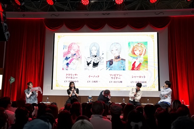 フィーアのように若山詩音さんも“隠す”のは不得意!?　盛り上がったゲームコーナー＆“ひた隠し”にしていた新情報解禁！『転生した大聖女は、聖女であることをひた隠す』ステージレポート【AJ2026】-5