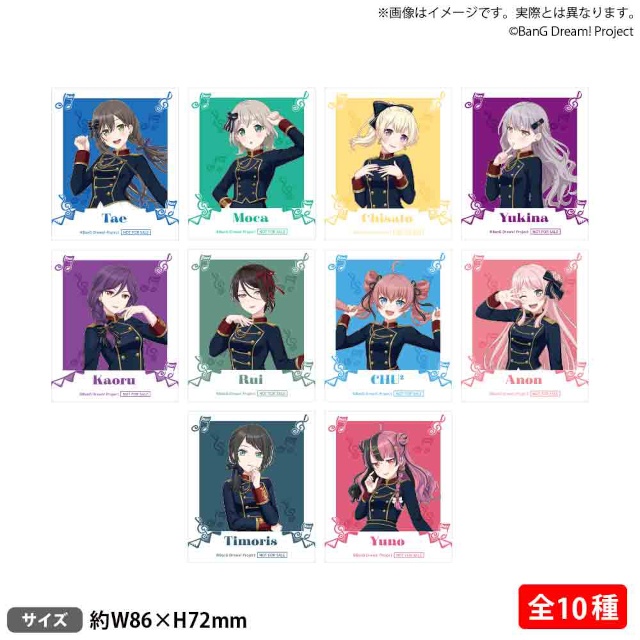 『BanG Dream!』から、描き下ろしイラストの新商品がアニメイト限定で発売！　さらに、特典がもらえるフェアを開催!!-7