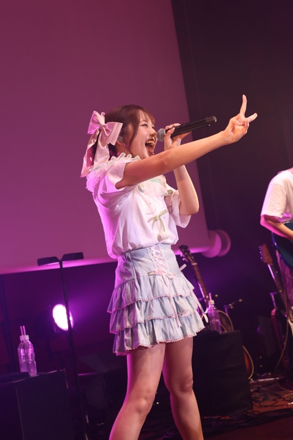 「ファーストライブという夢を一緒に叶えてくれて、本当にありがとうございます。ここからが始まりだと思って、大切に歩んでいきたい」  軌跡を進んでいく＜吉武千颯 1st LIVE Blooming Start＞ライブレポート-8