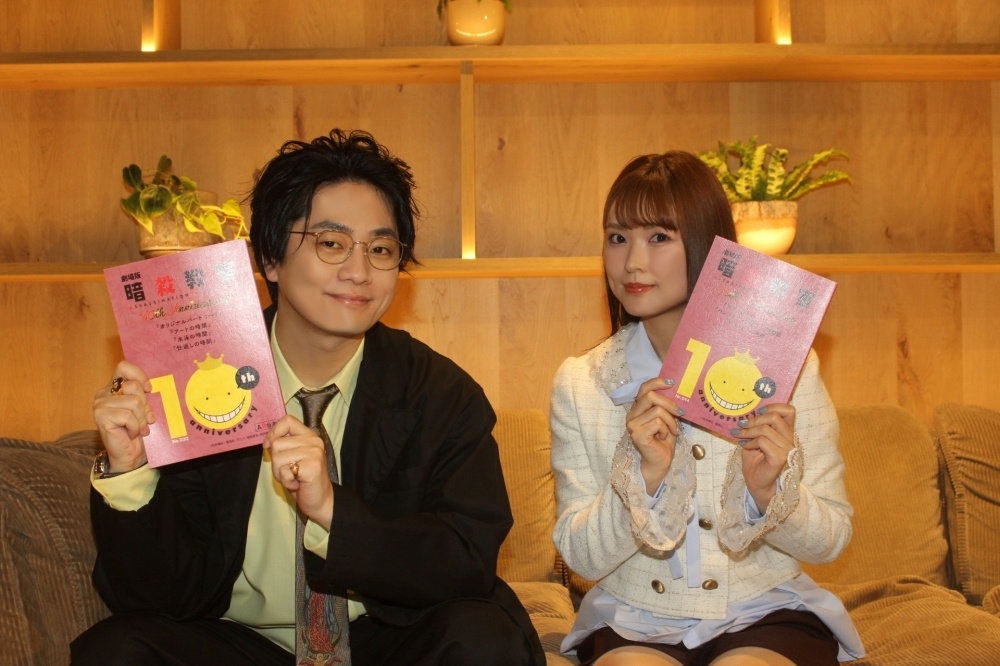 『劇場版「暗殺教室」みんなの時間』福山潤さん（殺せんせー役）×渕上舞さん（渚/蛍役）インタビュー｜笑って泣ける“10年後の再会”-7