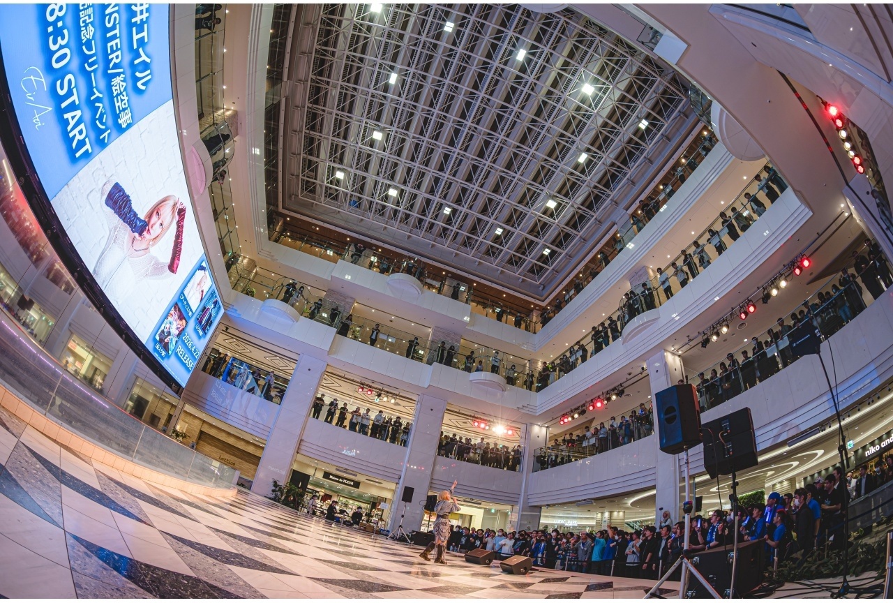 藍井エイル ニューシングル発売記念フリーライブ 公式レポ