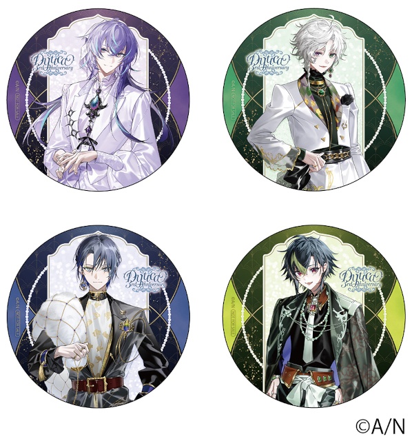 「にじさんじ」所属VTuberユニット・Dyticaのデビュー3周年記念フェアが全国アニメイトで開催！　撮りおろしビジュアル商品の販売やグラッテコラボも!!-1