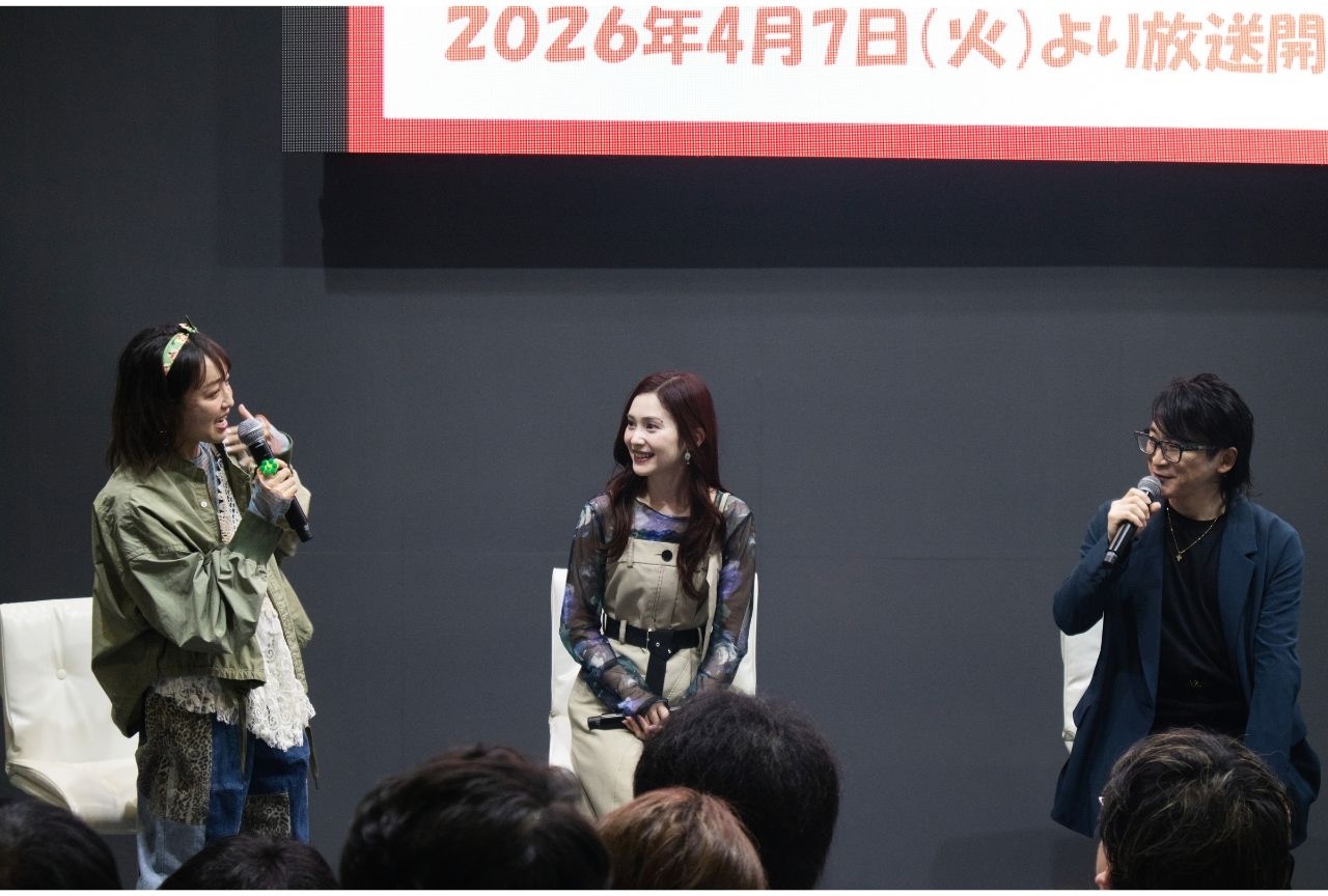 阿部敦、M・A・O、金田朋子が登壇! 春アニメ『めがおれ』日テレステージレポート【AJ2026】