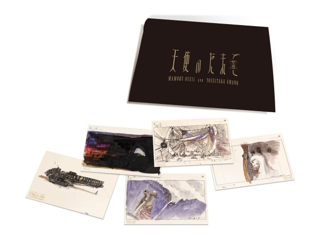 『天使のたまご 4Kリマスター』4K ULTRA HD Blu-ray＆Blu-rayの特装限定版パッケージデザインと特典情報が解禁！-4