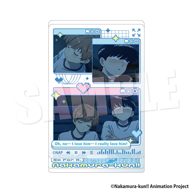 「TVアニメーション『ガンバレ！中村くん！！』くじメイト」が、アニメイト通販に登場！　描き下ろしイラストを使用したB2タペストリーなどが当たる!!-17