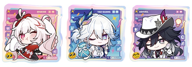 △三周年記念ちびキャラマグネット（全3種）