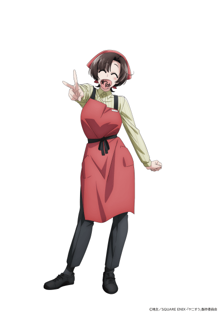 『スーパーの裏でヤニ吸うふたり』行成とあさん、豊口めぐみさん、安田陸矢さん、日笠陽子さん、高橋伸也さんが出演！｜キービジュアルが公開-5