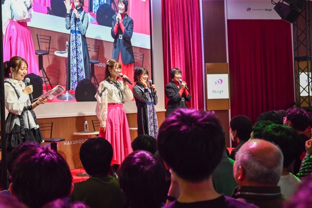 家元シスターズの親心に涙……！ 『ガールズ&パンツァー』スペシャルステージで渕上舞さん・川澄綾子さん・生天目仁美さんがお気に入りシーンを紹介【AJ2026】-3