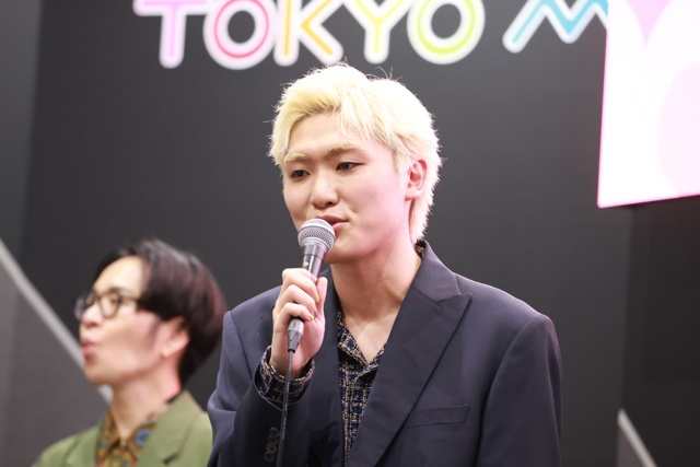 第3期新ヒロイン・伊院知与役の石原夏織さん、ナディー役の竹達彩奈さんがシークレットゲストで登場！『君のことが大大大大大好きな100人の彼女』ステージレポート【AJ2026】-10