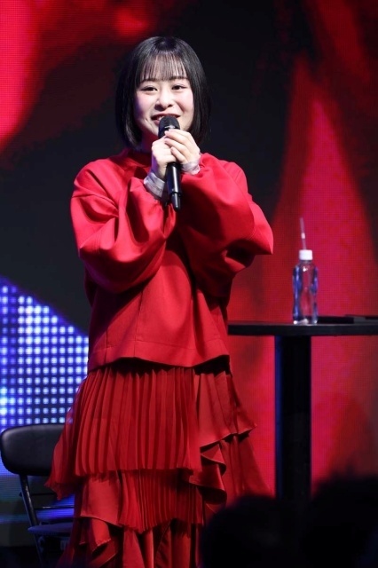 『グロウアップショウ ～ひまわりのサーカス団～』ステージの公式レポートが到着！　野田朋花さん、黒崎しおりさん、釘宮理恵さんがキャラクターにちなんだ色の衣装で登壇【AJ2026】-10