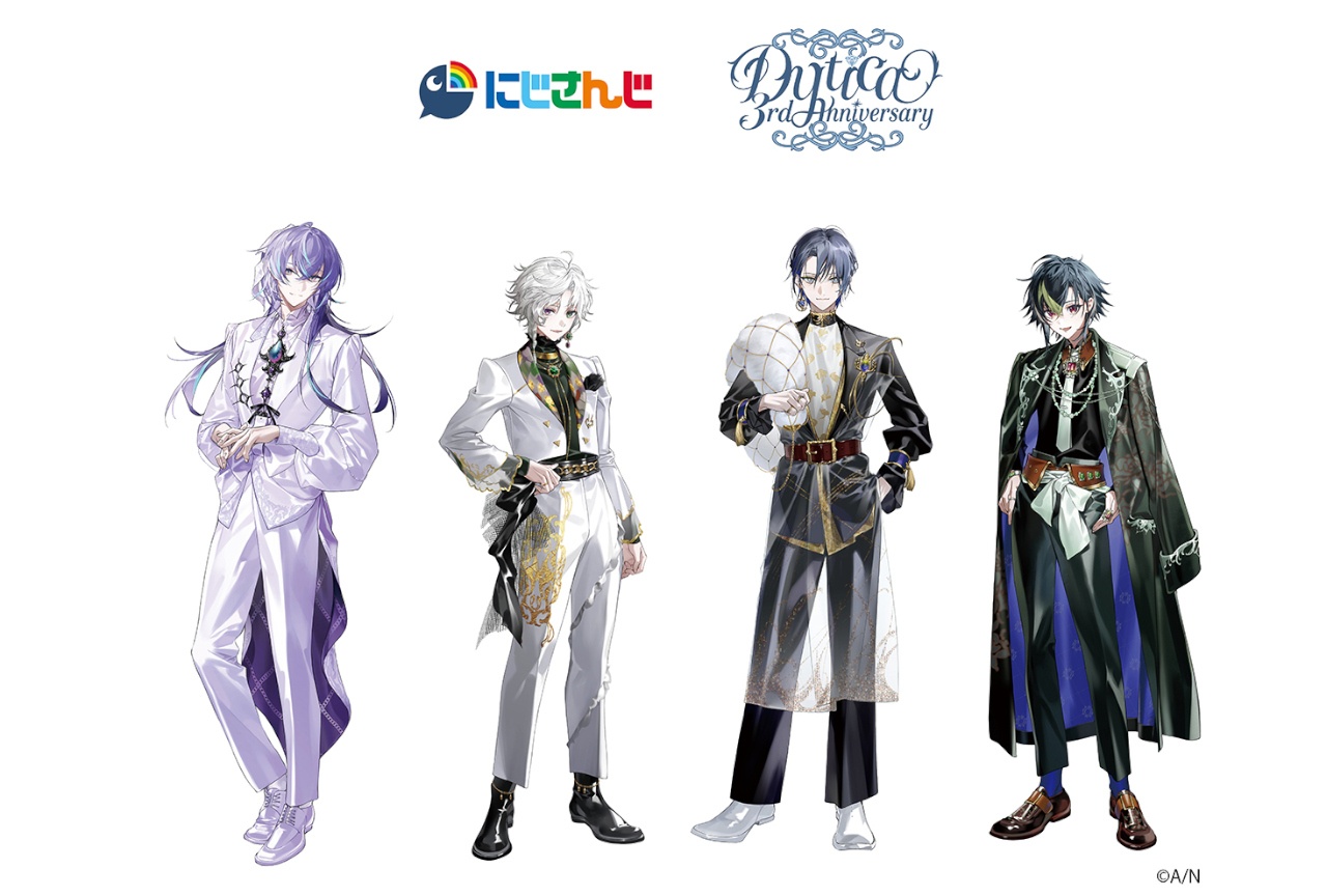 「にじさんじ」Dytica3周年フェアがアニメイトで4/24開始