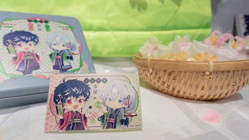 『アイドリッシュセブン』×アニメイトカフェ池袋2号店フォトレポート｜第3弾のテーマは「りばぁれ茶屋」！　和装の百と千が春らしさ満点のメニューをプロデュース-8