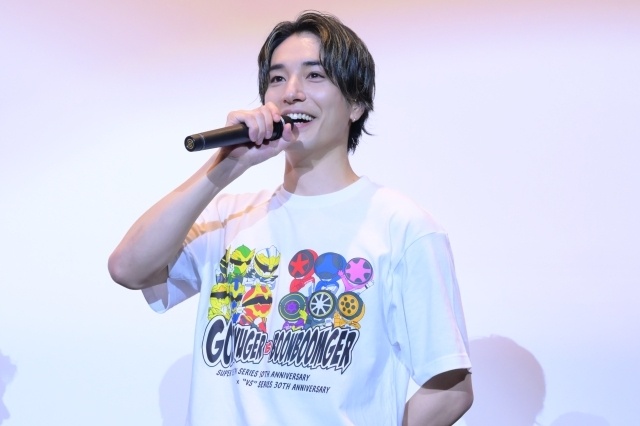 『ナンバーワン戦隊ゴジュウジャーVSブンブンジャー』「ブンブンジャーDAY 舞台挨拶」オフィシャルレポート｜ 井内悠陽さんらメインキャスト6名が勢ぞろい！-4